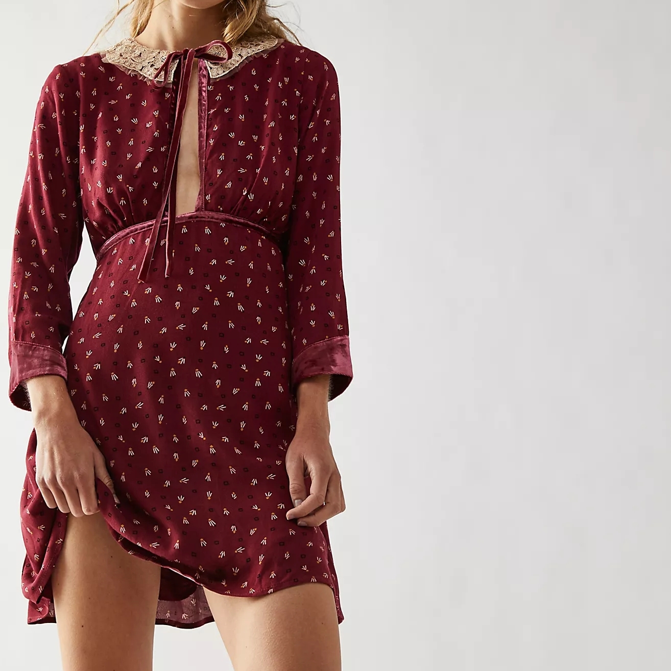 Free People Delfina Mini Dress